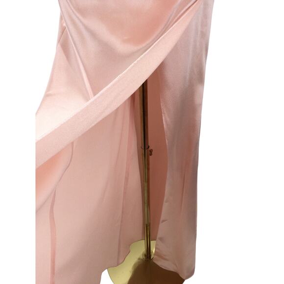 AW BRIDAL 2 XS pearl pink Leggero wedding guest bridesmaid party maxi dress b100 - Picture 5 of 10